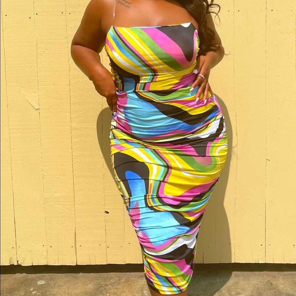 Colorful dress